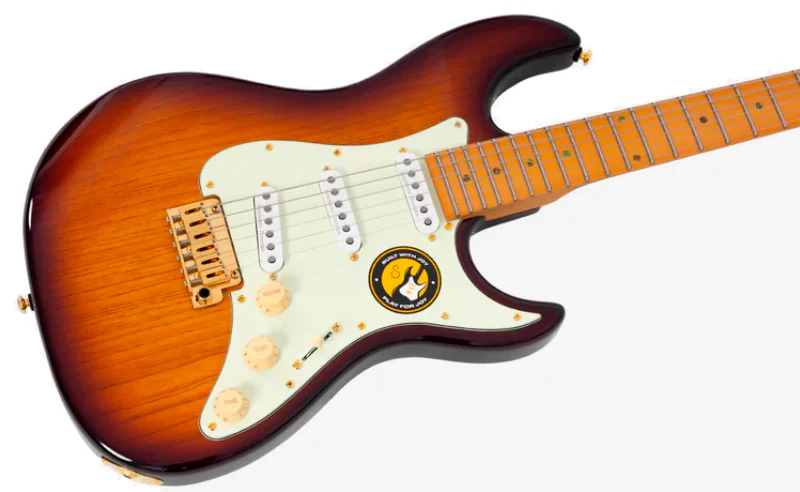SIRE S10 SSS TS LARRY CARLTON GUITARRA ELECTRICA TOBACCO SUNBURST - Image 3