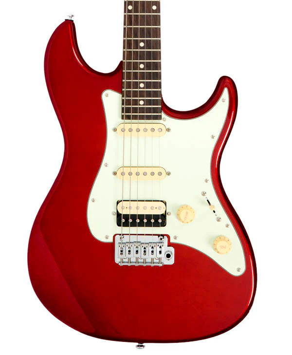 SIRE S3 HSS NEW GEN CAR LARRY CARLTON GUITARRA ELECTRICA CANDY APPLE RED - Image 3