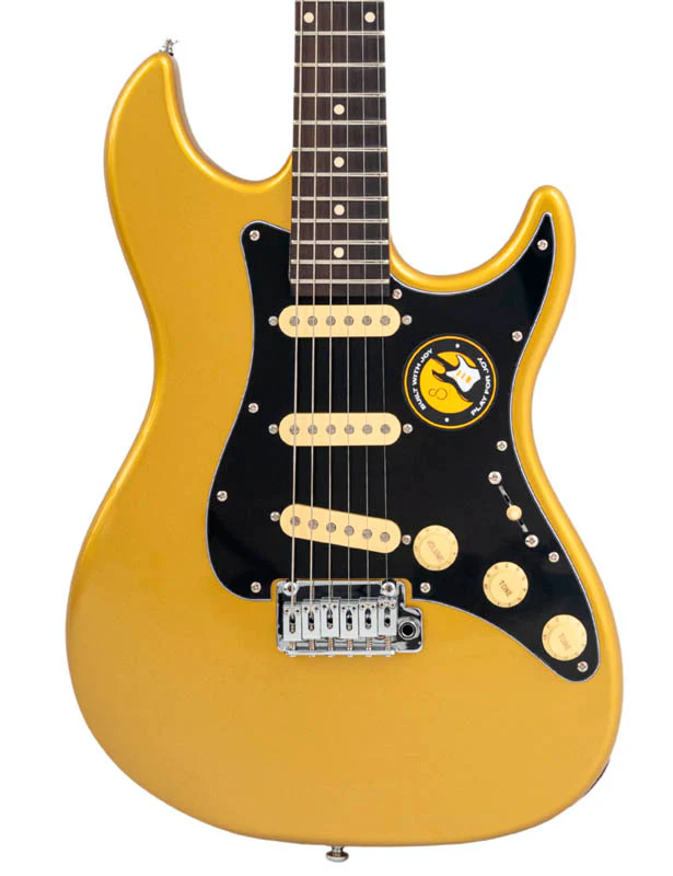 SIRE S3 NEW GEN MG LARRY CARLTON GUITARRA ELECTRICA METALLIC GOLD - Image 3