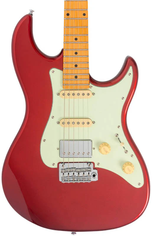 SIRE S5 HSS CAR LARRY CARLTON GUITARRA ELECTRICA CANDY APPLE RED - Image 3
