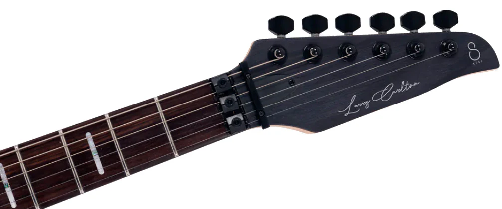 SIRE X5 TBLKS LARRY CARLTON GUITARRA ELECTRICA TRANSPARENT BLACK SATIN - Image 5