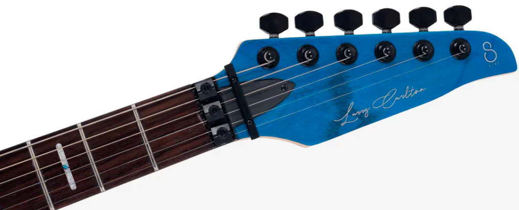 SIRE X5 TBLS LARRY CARLTON GUITARRA ELECTRICA TRANSPARENT BLUE SATIN - Image 5
