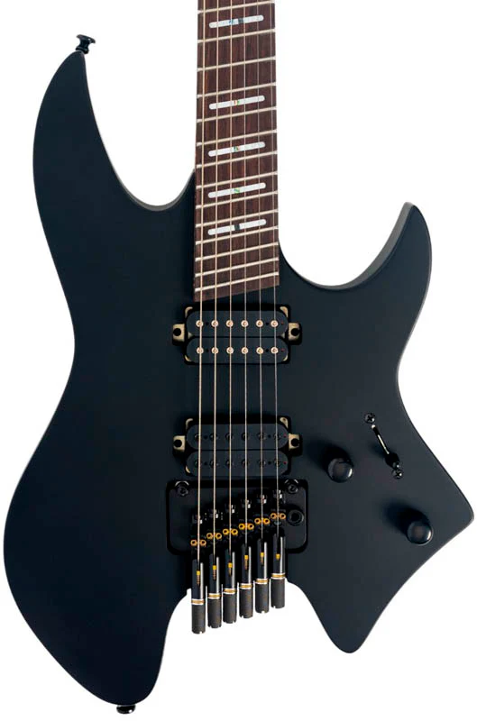 SIRE X6 6 HEADLESS BLKS LARRY CARLTON GUITARRA ELECTRICA BLACK SATIN - Image 3