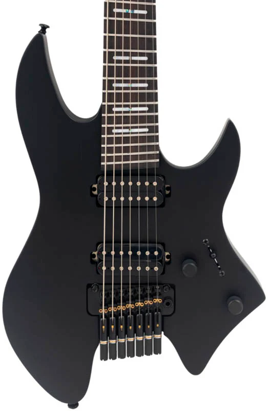 SIRE X6 7 HEADLESS BLKS LARRY CARLTON GUITARRA ELECTRICA 7 CUERDAS BLACK SATIN - Image 3