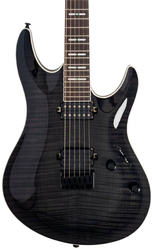 SIRE Y5 TBLK LARRY CARLTON GUITARRA ELECTRICA TRANSPARENT BLACK - Image 3