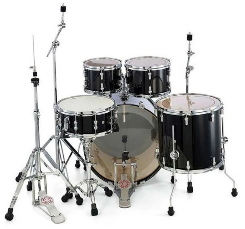 SONOR AQ1 STAGE SET PB BATERIA ACUSTICA CON HERRAJES PIANO BLACK - Image 3
