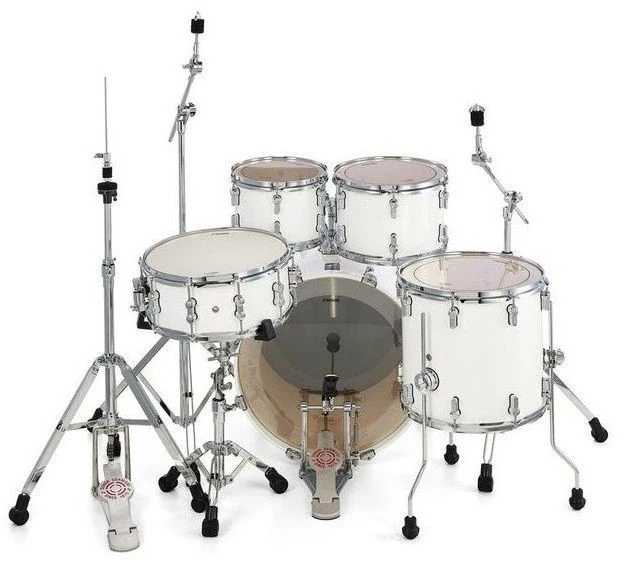 SONOR AQ1 STAGE SET PW BATERIA ACUSTICA CON HERRAJES PIANO WHITE - Image 3