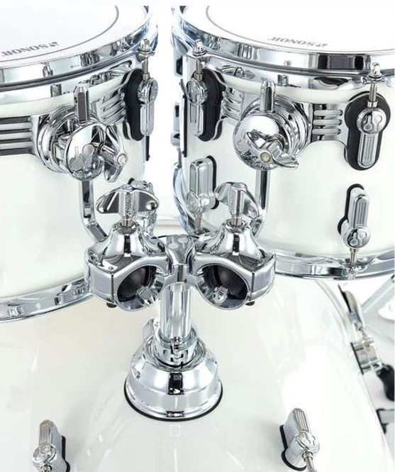 SONOR AQ1 STUDIO SET PW BATERIA ACUSTICA CON HERRAJES PIANO WHITE - Image 10