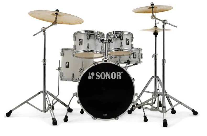 SONOR AQ1 STUDIO SET PW BATERIA ACUSTICA CON HERRAJES PIANO WHITE - Image 16