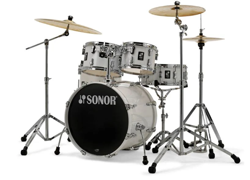 SONOR AQ1 STUDIO SET PW BATERIA ACUSTICA CON HERRAJES PIANO WHITE - Image 17