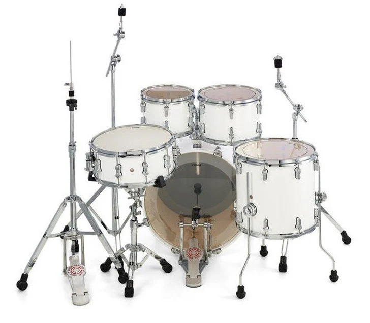 SONOR AQ1 STUDIO SET PW BATERIA ACUSTICA CON HERRAJES PIANO WHITE - Image 4