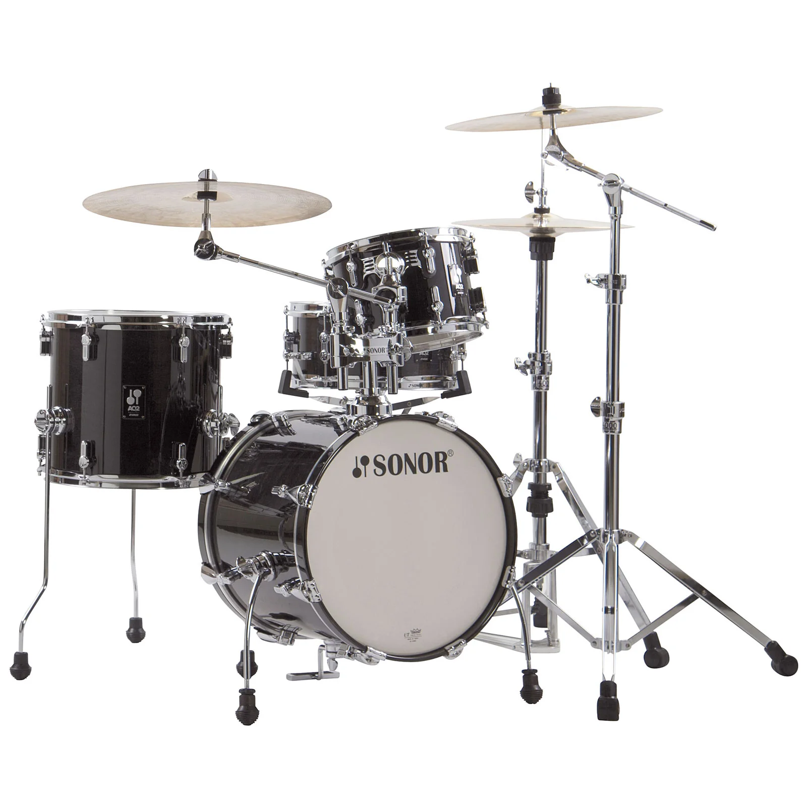 SONOR AQ2 BOP SET TSB BATERIA ACUSTICA TRANSPARENT STAIN BLACK - Image 4