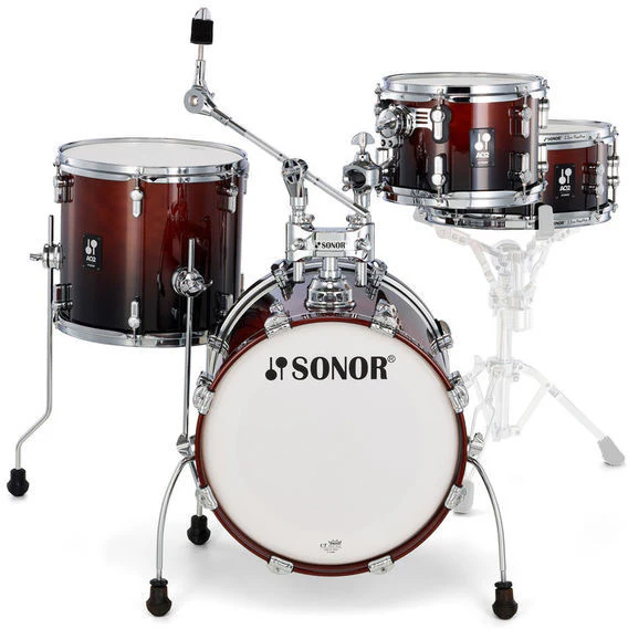 SONOR AQ2 SAFARI SET BRF BATERIA ACUSTICA BROWN FADE - Image 2
