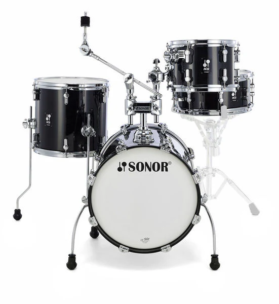 SONOR AQ2 SAFARI SET TSB BATERIA ACUSTICA TRANSPARENT STAIN BLACK - Image 2