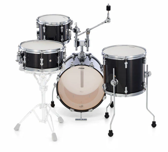 SONOR AQ2 SAFARI SET TSB BATERIA ACUSTICA TRANSPARENT STAIN BLACK - Image 3