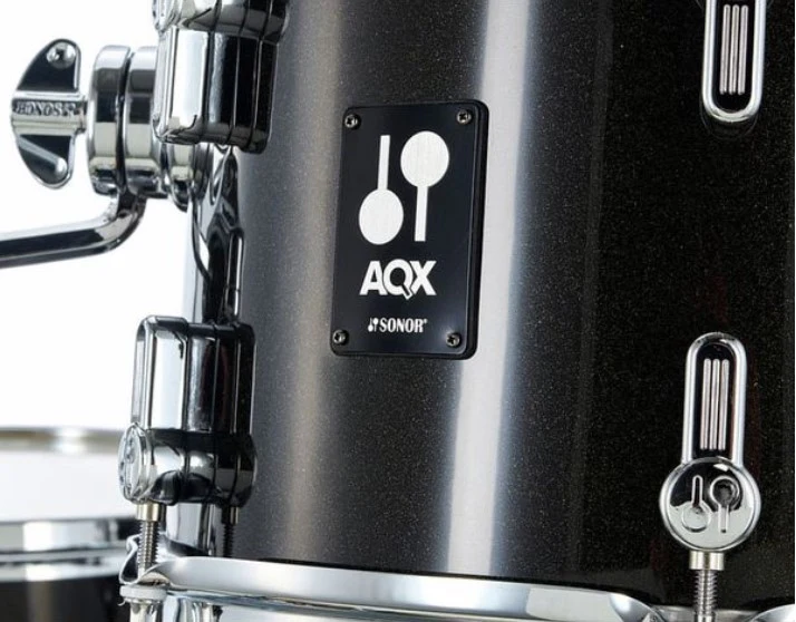 SONOR AQX JAZZ SET BMS BATERIA ACUSTICA BLACK MIDNIGHT SPARKLE - Image 10