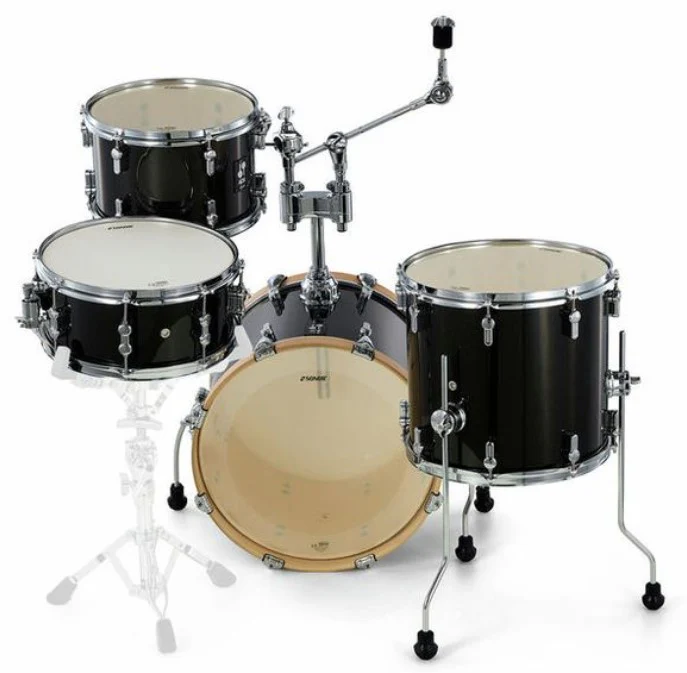 SONOR AQX JAZZ SET BMS BATERIA ACUSTICA BLACK MIDNIGHT SPARKLE - Image 4
