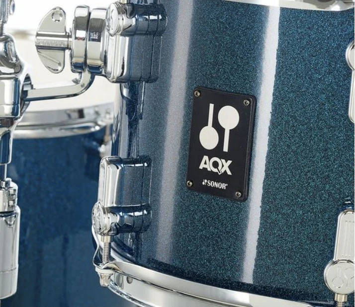 SONOR AQX JAZZ SET BOS BATERIA ACUSTICA BLUE OCEAN SPARKLE - Image 11