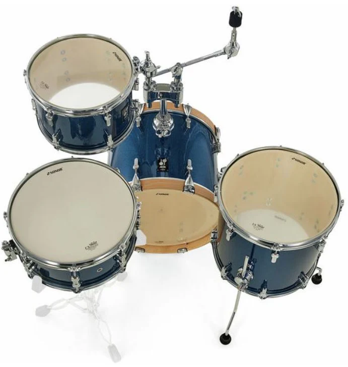 SONOR AQX JAZZ SET BOS BATERIA ACUSTICA BLUE OCEAN SPARKLE - Image 5