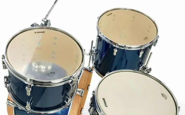 SONOR AQX JAZZ SET BOS BATERIA ACUSTICA BLUE OCEAN SPARKLE - Image 6