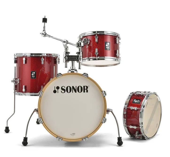 SONOR AQX JAZZ SET RMS BATERIA ACUSTICA RED MOON SPARKLE - Image 16