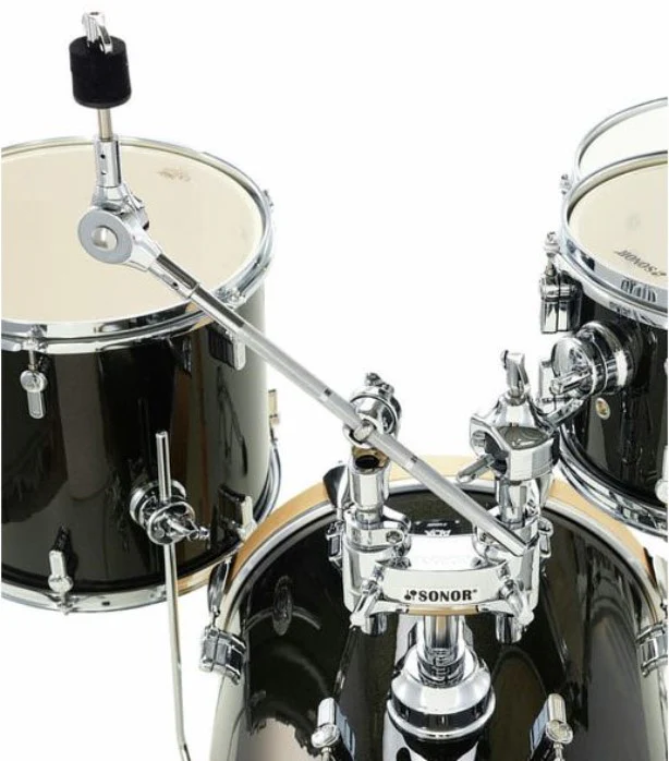 SONOR AQX JUNGLE SET BMS BATERIA ACUSTICA BLACK MIDNIGHT SPARKLE - Image 12