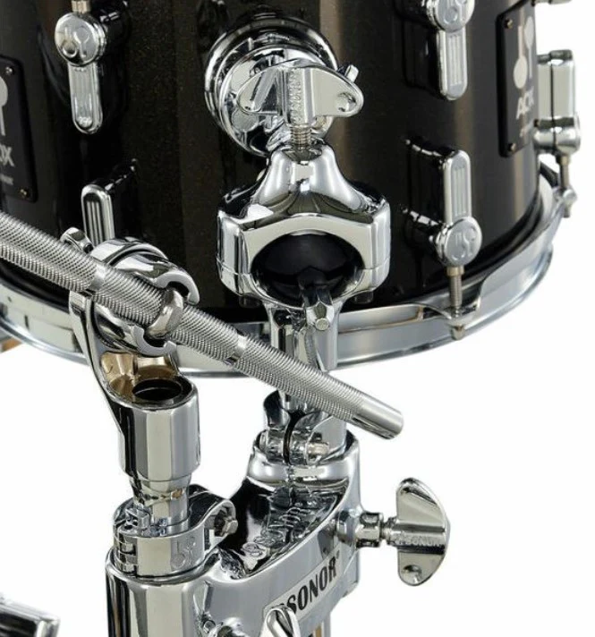 SONOR AQX JUNGLE SET BMS BATERIA ACUSTICA BLACK MIDNIGHT SPARKLE - Image 13