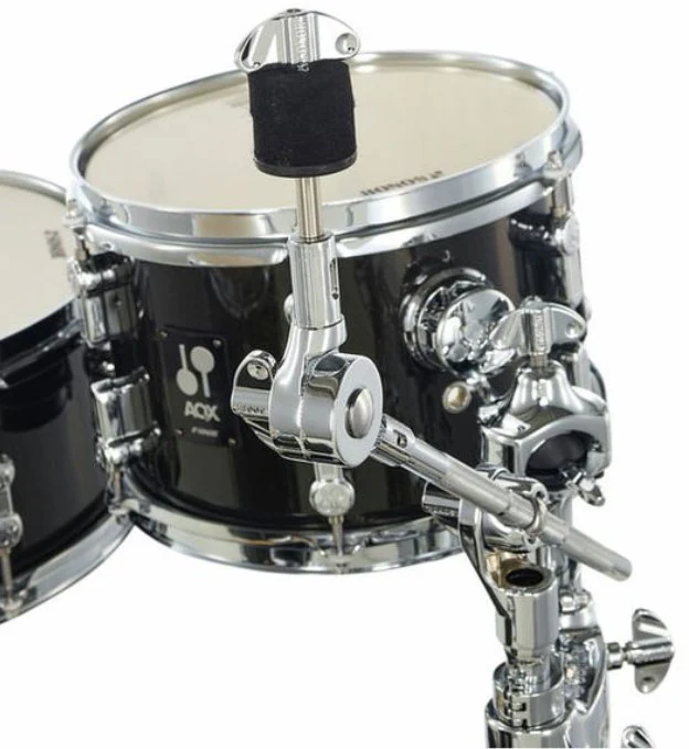 SONOR AQX JUNGLE SET BMS BATERIA ACUSTICA BLACK MIDNIGHT SPARKLE - Image 14
