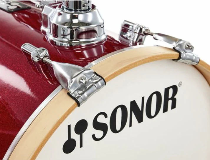 SONOR AQX JUNGLE SET RMS BATERIA ACUSTICA RED MOON SPARKLE - Image 13