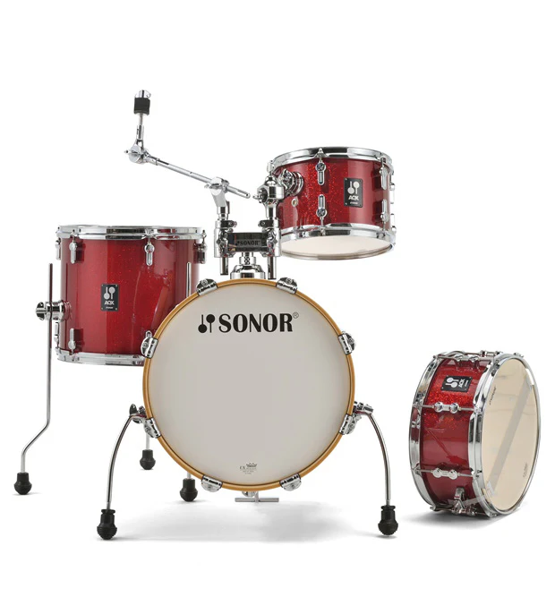 SONOR AQX JUNGLE SET RMS BATERIA ACUSTICA RED MOON SPARKLE - Image 17