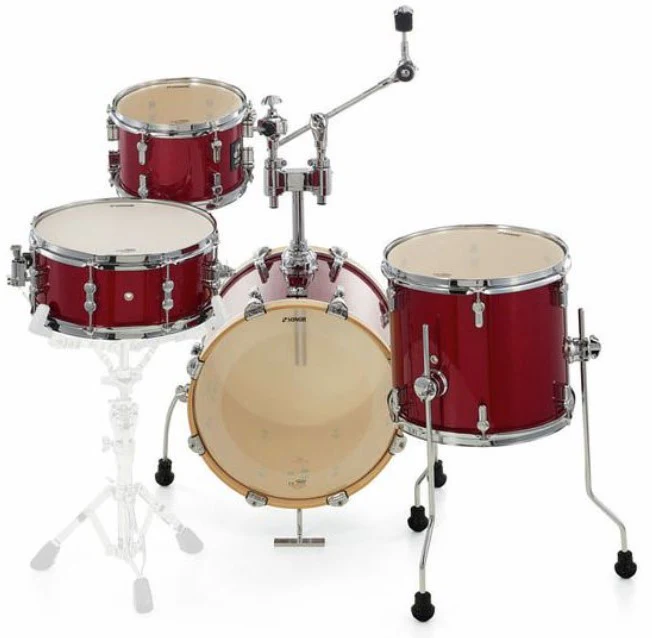 SONOR AQX JUNGLE SET RMS BATERIA ACUSTICA RED MOON SPARKLE - Image 4