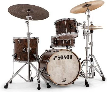 SONOR MOMENTUM BIRCH 318 BATERIA ACUSTICA CALIFORNIA BURL