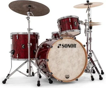 SONOR MOMENTUM MAPLE 322 BATERIA ACUSTICA RED PEARL