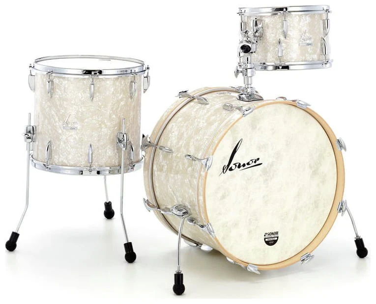 SONOR VT THREE20 SHELLS WM VLP BATERIA ACUSTICA VINTAGE PEARL