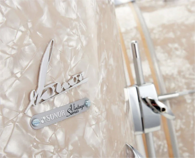 SONOR VT THREE20 SHELLS WM VLP BATERIA ACUSTICA VINTAGE PEARL - Image 9