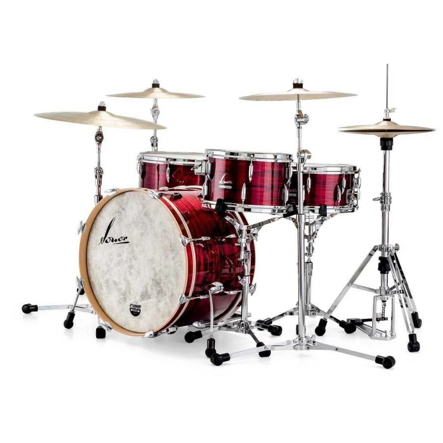 SONOR VT THREE20 SHELLS WM VRO BATERIA ACUSTICA VINTAGE RED OYSTER - Image 6