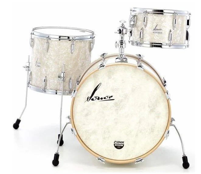 SONOR VT THREE22 SHELLS WM VLP BATERIA ACUSTICA VINTAGE PEARL - Image 2