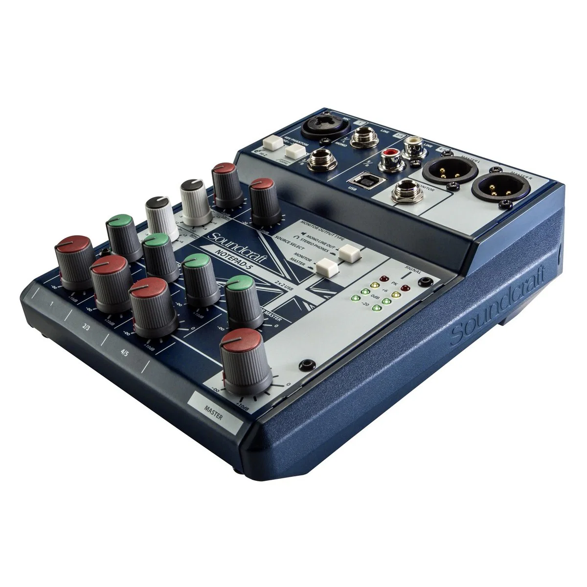 SOUNDCRAFT NOTEPAD-5 MESA DE MEZCLAS 5 CANALES - Image 7