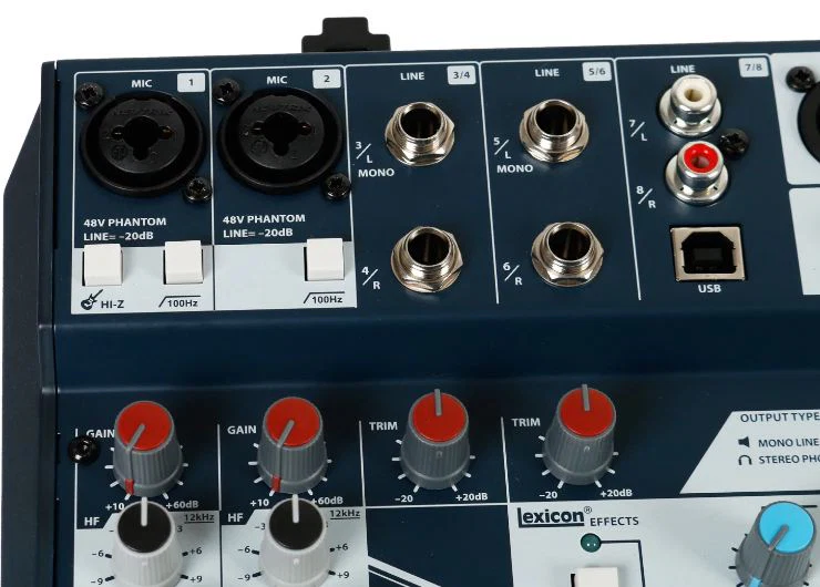 SOUNDCRAFT NOTEPAD-8FX MESA DE MEZCLAS DE 8 CANALES - Image 17