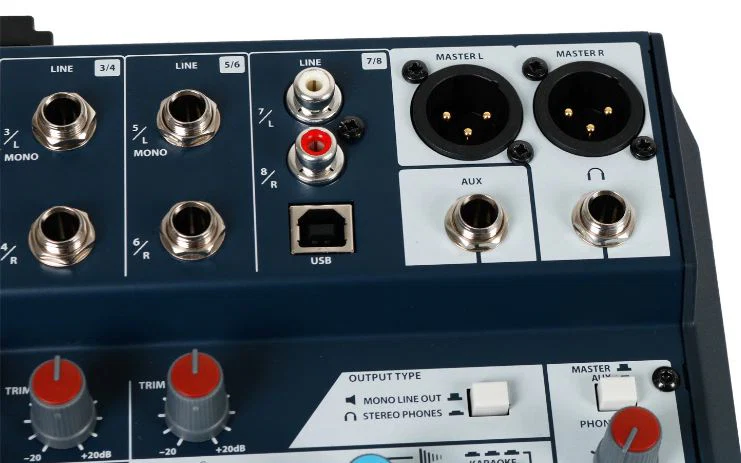 SOUNDCRAFT NOTEPAD-8FX MESA DE MEZCLAS DE 8 CANALES - Image 18