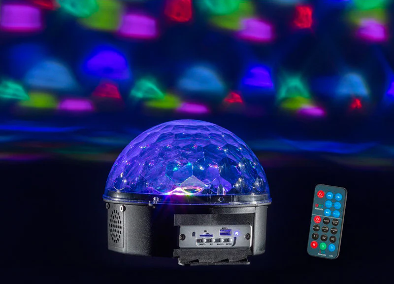 SOUNDSATION CB-630B LUZ BOLA DE CRISTAL CON BLUETOOTH Y MP3 - Image 2