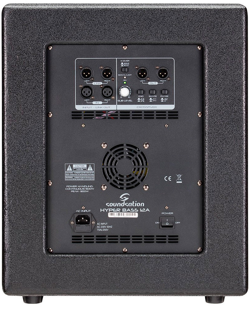 SOUNDSATION HYPER BASS 12A SUBWOOFER ACTIVO - Image 2