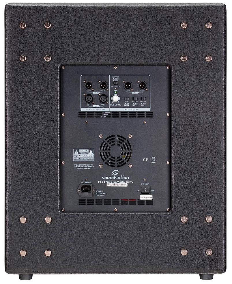 SOUNDSATION HYPER BASS 18A SUBWOOFER ACTIVO - Image 2