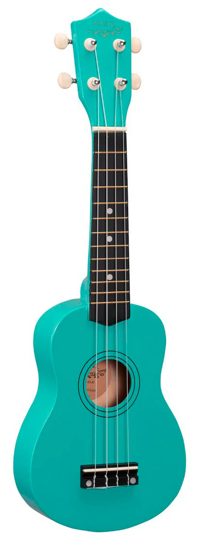 SOUNDSATION SUNNY 10 AM UKELELE SOPRANO AQUA MARINE