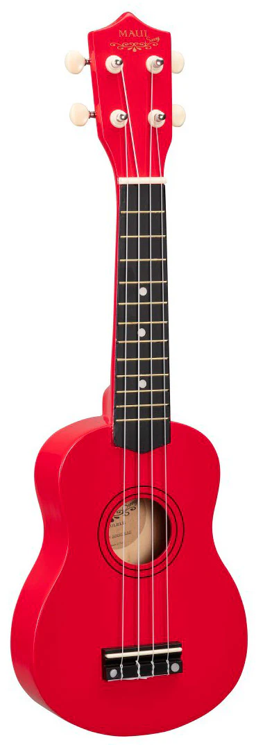 SOUNDSATION SUNNY 10 RD UKELELE SOPRANO ROJO