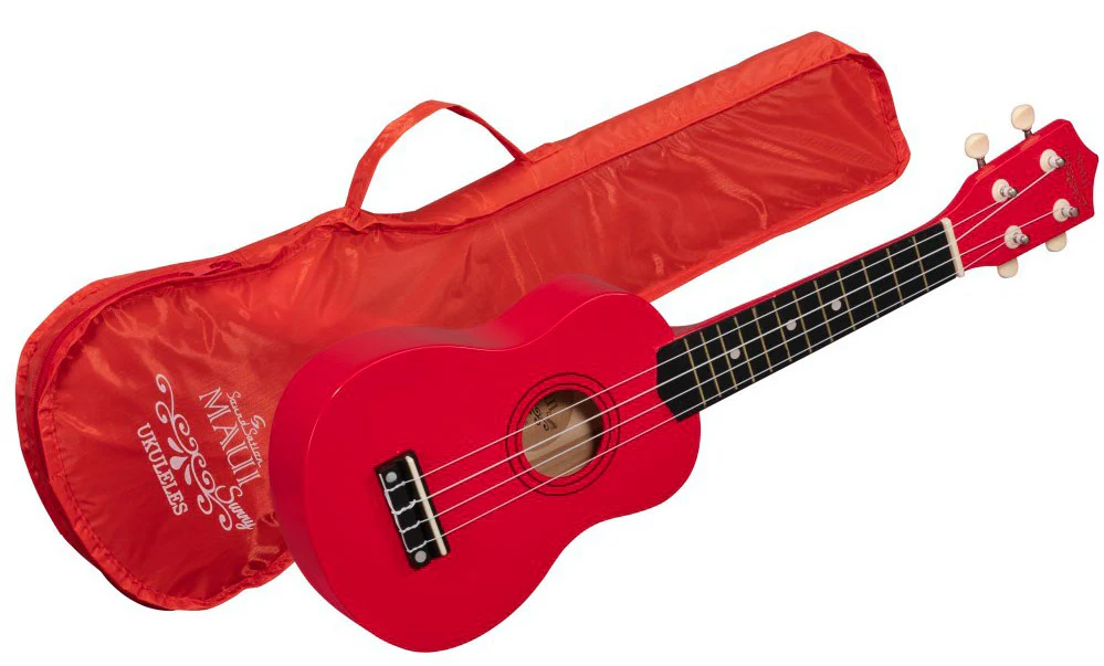 SOUNDSATION SUNNY 10 RD UKELELE SOPRANO ROJO - Image 3