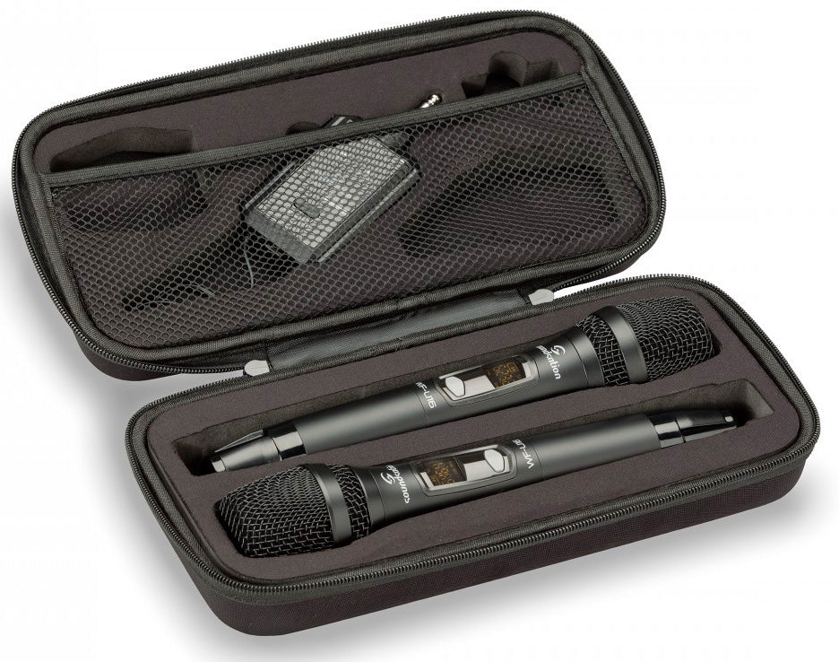 SOUNDSATION U16HH-A2 POCKET MIC SISTEMA 2 MICROFONOS INALAMBRICO UHF - Image 3