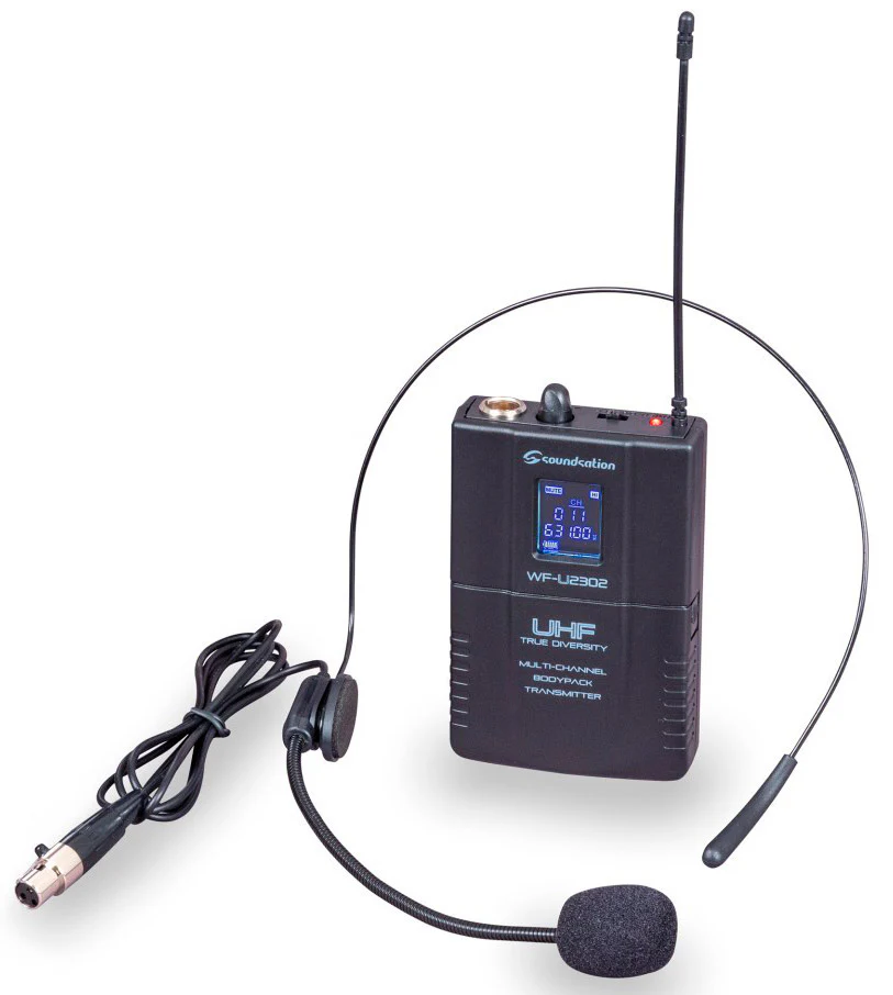 SOUNDSATION WF-U2302PP SISTEMA INALAMBRICO CON DOS MICROFONOS DE DIADEMA - Image 3