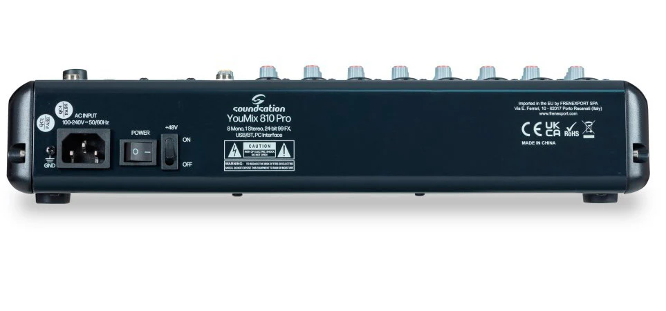 SOUNDSATION YOUMIX 810 PRO MESA DE MEZCLAS 10 CANALES - Image 2