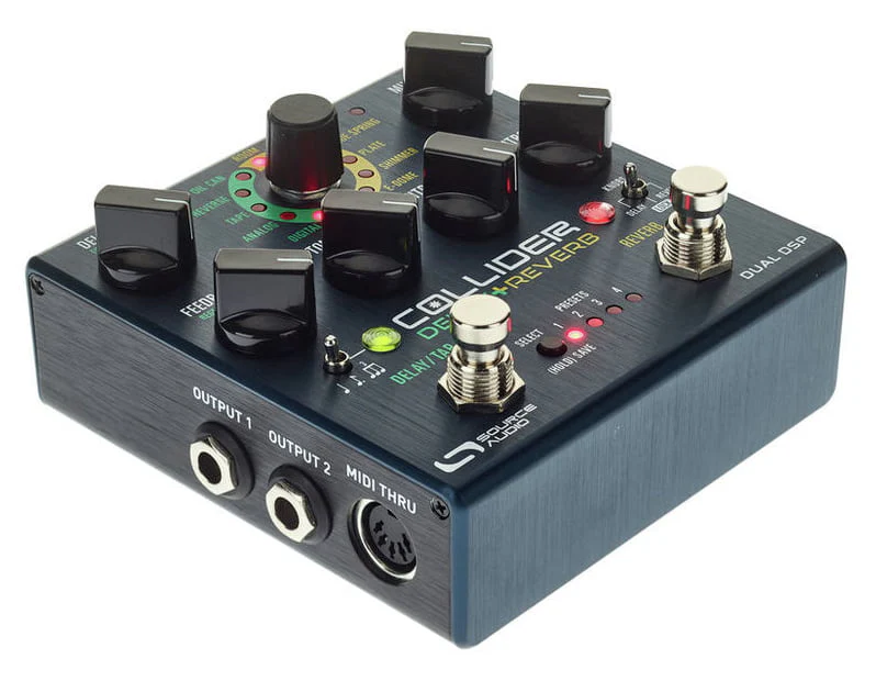 SOURCE AUDIO SA263 COLLIDER DELAY+ REVERB PEDAL DELAY Y REVERB ESTEREO - Image 5